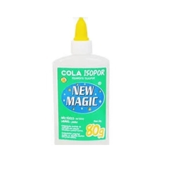 Cola Isopor Transparente New Magic 80g