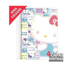 Caderno Universitário Capa Dura 1 Matéria 80 Folhas Hello Kitty - Jandaia - Betel Papelaria