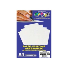 Papel Opaline A4 180 gramas Branco Off Paper - 50 Folhas