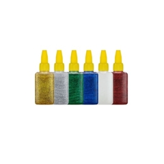 COLA COM GLITTER - 6 CORES 25G CADA COR - BRW - comprar online