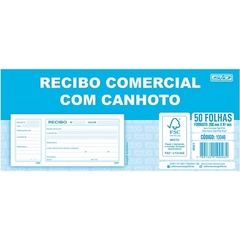 RECIBO COMERCIAL COM CANHOTO - 50 FOLHAS - SÃO DOMINGOS