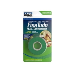 Fita Acrílica Dupla Face 19Mm X 2M - Uso interno - Blíster - Tekbond