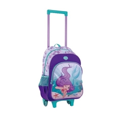 MOCHILA COM CARRINHO SEA - POLIÉSTER - 1 COMPART + 2 BOLSOS LATERAIS - comprar online