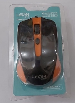 Mouse com fio Leon GTS (Várias Cores) - comprar online