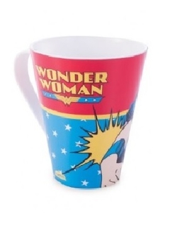 Caneca de Plástico Mulher Maravilha 360ml - Plasutil - comprar online