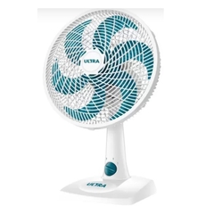 Ventilador de Mesa e Parede Ultra V-30B-6P - 30cm 3 Velocidades - Branco/azul