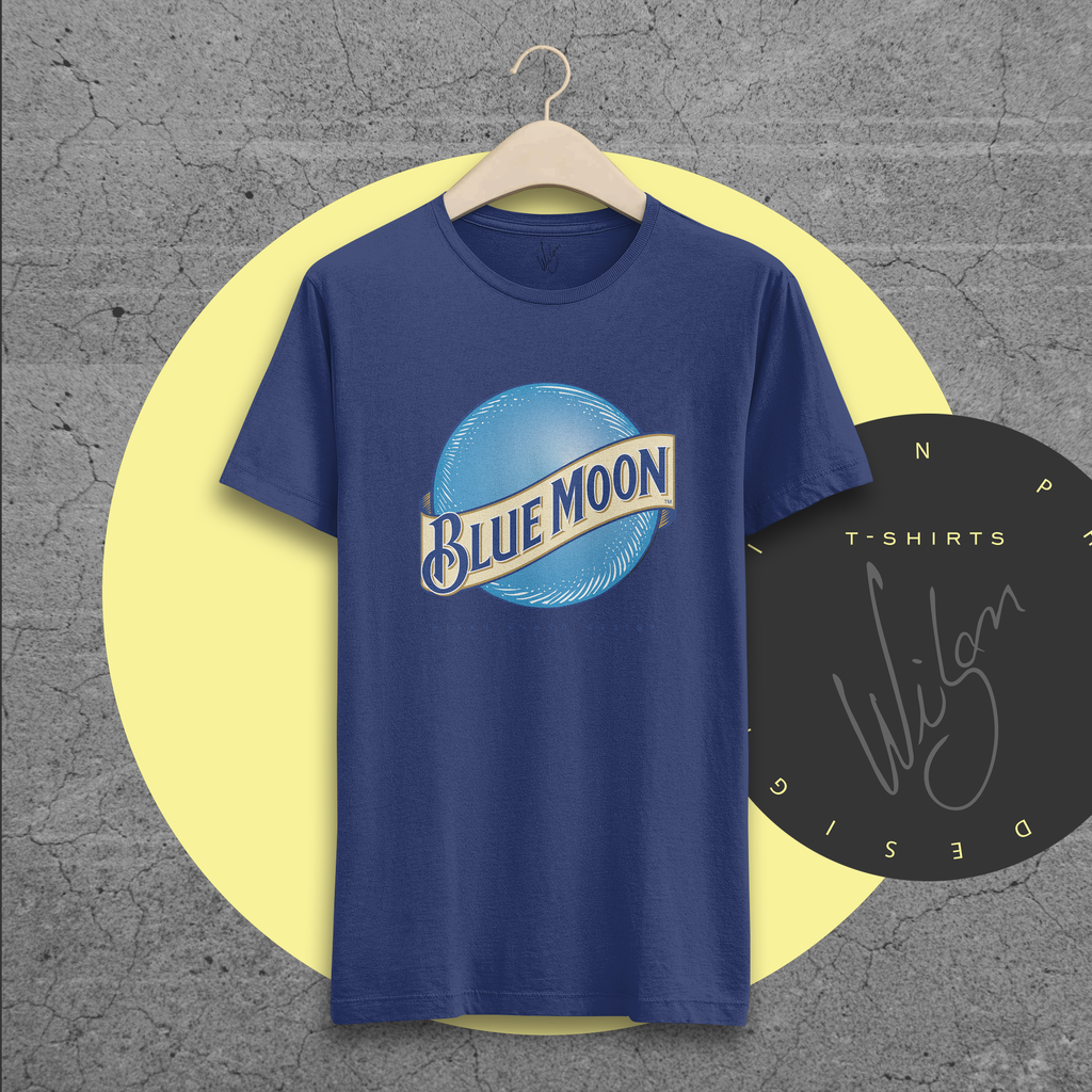 blue moon beer t shirt