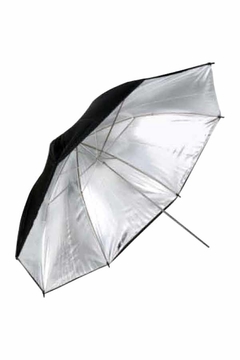 Paraguas Plateado 120cm