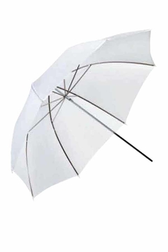 Paraguas Blanco Traslucido 120 cm