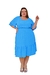 Vestido Feminino Midi Plus Size Moda Evangélica Nélia - loja online