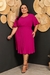 Imagem do Vestido Feminino Midi Social Plus Size Moda Evangélica Iracy