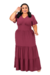 Vestido Feminino Moda Evangélica Longo Plus Size Aysla - comprar online