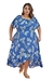 Vestido Feminino Moda Evangélica Comportado Plus Size Donna - loja online