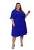 Imagem do Vestido Feminino Midi Plus Size Moda Evangélica Nélia