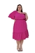 Vestido Feminino Midi Plus Size Moda Evangélica Nélia - comprar online