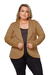 Blazer Plus Size Moda Feminina Elegante Sofisticado Tarsila