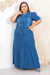 Vestido Jeans Feminino Moda Evangélica Plus Size Simone na internet