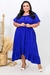 Vestido Feminino Moda Evangélica Comportado Plus Size Donna - loja online