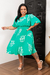 Vestido Feminino Midi Social Plus Size Moda Evangélica Iracy - loja online