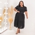 Imagem do Vestido Feminino Moda Cristâ Comportado Plus Size Yohanna