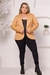 Blazer Plus Size Moda Feminina Elegante Sofisticado Tarsila na internet