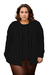 Cardigan Plus Size Feminino Manga Longa Casaco+Blusa Olivia - comprar online