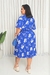 Imagem do Vestido Feminino Midi Social Plus Size Moda Evangélica Iracy