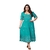 Imagem do Vestido Feminino Moda Evangélica Plus Size Longo Poliana