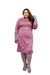 Vestido Moda Evangélica Plus Size Midi Renda Lara - comprar online