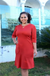 Vestido Plus Size Malha Crepe Sino Detalhe No Busto Natasha - loja online