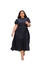 Vestido Feminino Moda Cristâ Comportado Plus Size Yohanna - Reyvkill Moda Evangélica