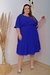 Vestido Feminino Midi Plus Size Moda Evangélica Nélia na internet