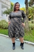 Vestido Moda Evangélica Plus Size Moderno Atual Renata - Reyvkill Moda Evangélica