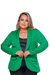 Blazer Plus Size Moda Feminina Elegante Sofisticado Tarsila