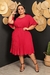 Vestido Feminino Midi Social Plus Size Moda Evangélica Iracy