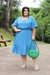 Vestido Feminino Midi Plus Size Moda Evangélica Nélia na internet