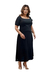 Vestido Feminino Comportado Moda Evangélica Plus Size Lara - Reyvkill Moda Evangélica