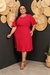 Vestido Feminino Midi Social Plus Size Moda Evangélica Iracy - loja online