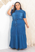 Vestido Jeans Feminino Moda Evangélica Plus Size Simone - comprar online