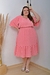 Imagem do Vestido Feminino Midi Plus Size Moda Evangélica Nélia