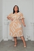 Vestido Feminino Midi Social Plus Size Moda Evangélica Iracy - loja online