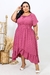 Vestido Feminino Moda Evangélica Comportado Plus Size Donna - Reyvkill Moda Evangélica