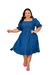 Imagem do Vestido Plus Size Feminino Moda Evangélica Jeans Yanne