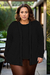 Cardigan Plus Size Feminino Manga Longa Casaco+Blusa Olivia - loja online