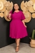 Vestido Feminino Midi Social Plus Size Moda Evangélica Iracy - Reyvkill Moda Evangélica