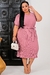 Imagem do Vestido Feminino Moda Cristâ Plus Size Plissado Agnes