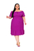 Vestido Feminino Moda Evangélica Ciganinha Plus Size Yngrid na internet