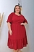 Vestido Feminino Midi Plus Size Moda Evangélica Nélia na internet