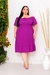 Imagem do Vestido Feminino Moda Evangélica Ciganinha Plus Size Yngrid