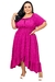 Vestido Feminino Moda Evangélica Comportado Plus Size Donna - Reyvkill Moda Evangélica